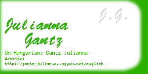 julianna gantz business card